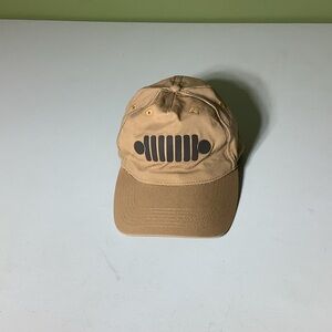 Jeep tan adjustable hat